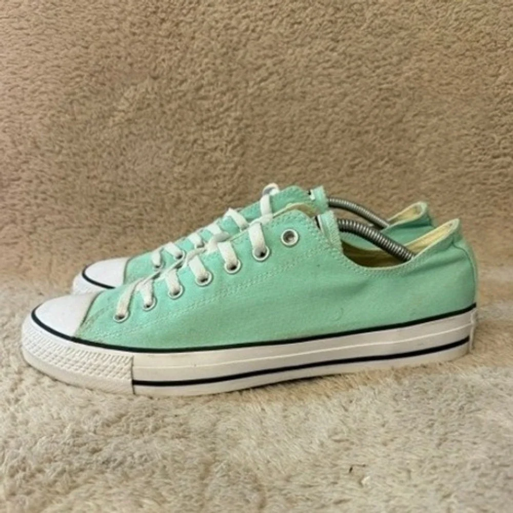 Converse Chuck Taylor All Star Low Top Mint Green Mens 11 Shoes Sneakers 136565F - Picture 4 of 10